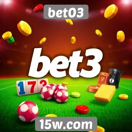 variedade de jogos disponíveis na bet03